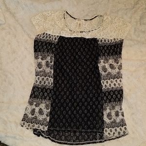 Lacey top